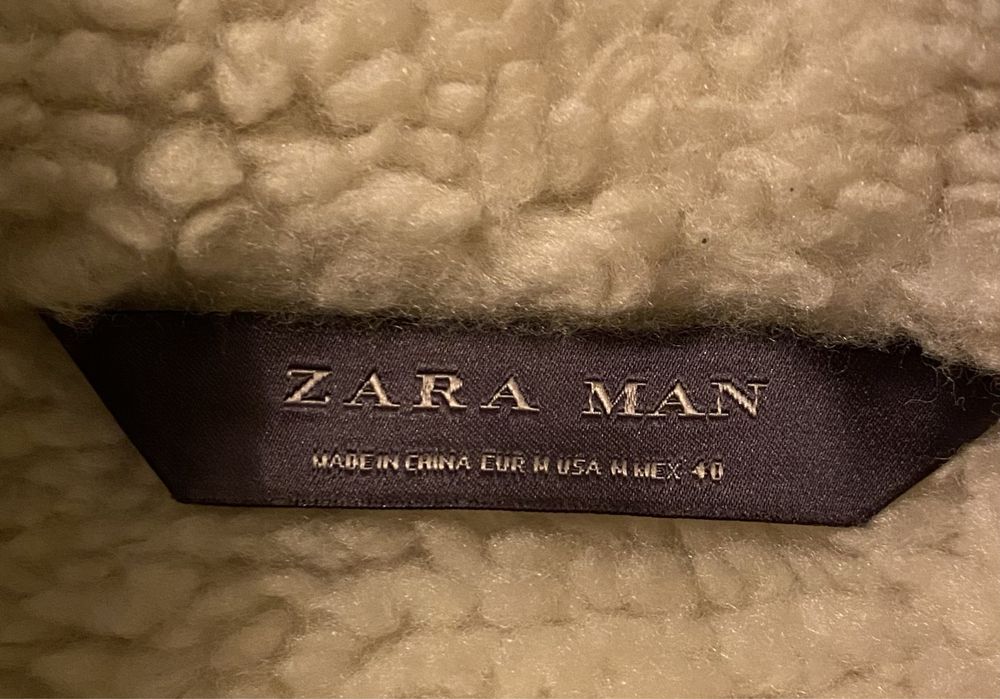Casaco da Zara com pelo interior