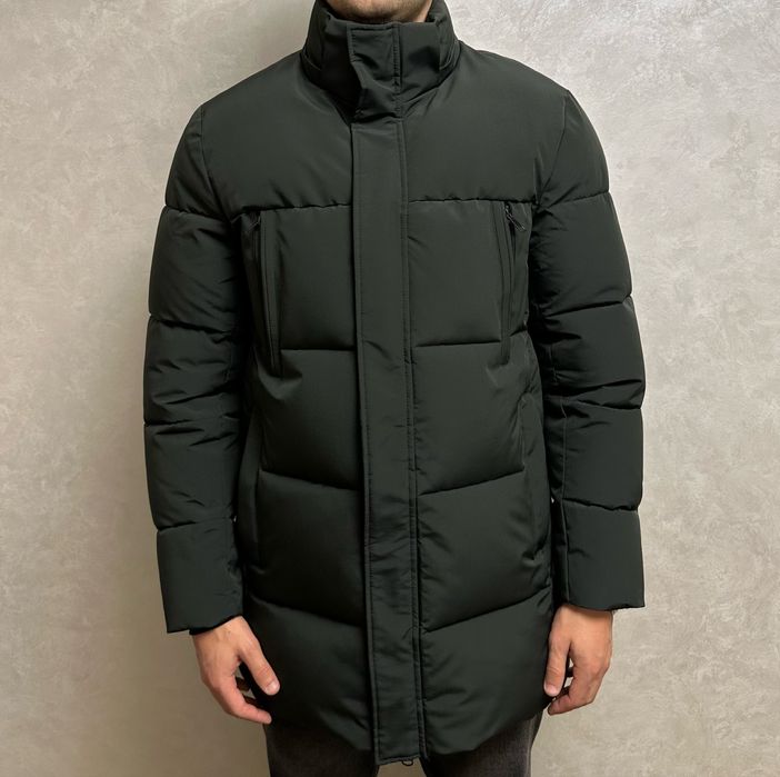 ‼️НОВА‼️Зимова куртка утеплена зима з капішоном недорого парка довга