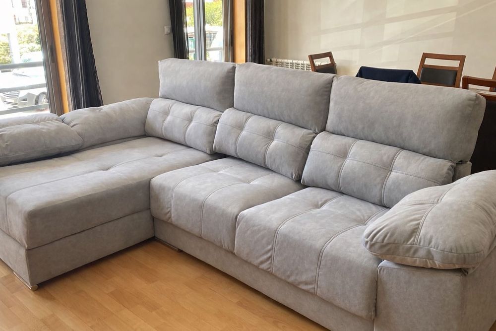 Vendo sofá cinzento