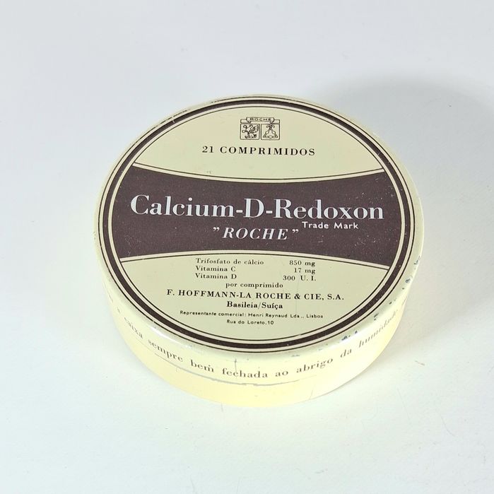 Lata antiga Calcium-D-Redoxon