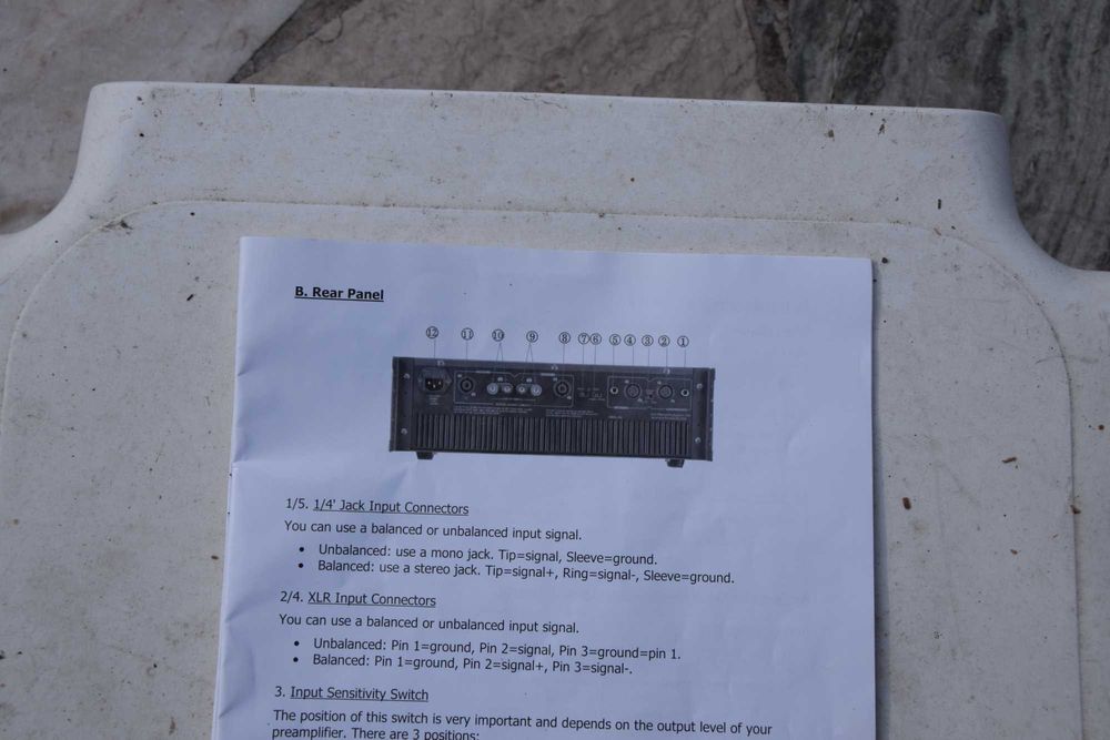 Amplificador JBSYSTEMS