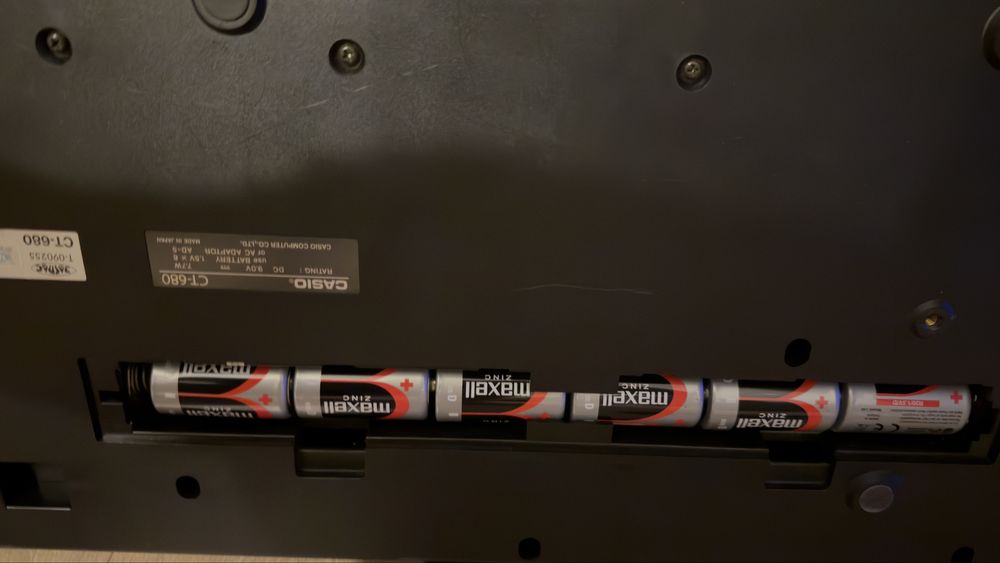 Ceyboard CASIO CT-680+ stojak