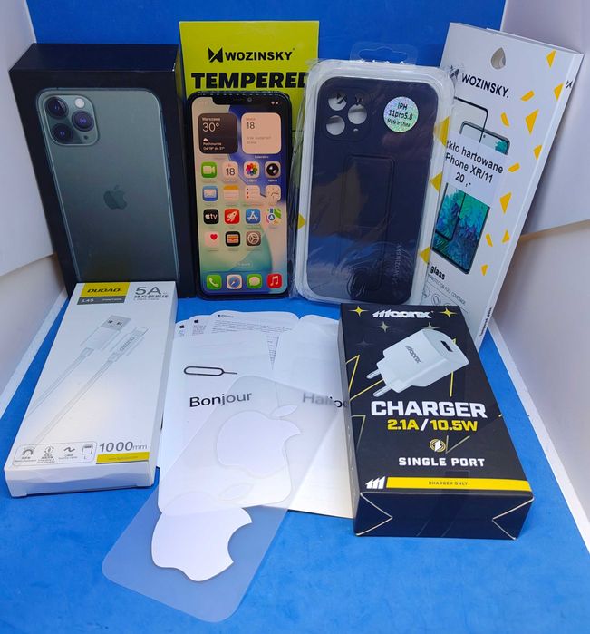 iPhone 11 Pro Midnight Green! Gwarancja/Faktura/Bateria 100%! Wysyłka!