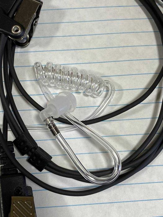 Скрытая гарнитура для Motorola DP4400 / DP4600 / DP4800 с PTT блоком