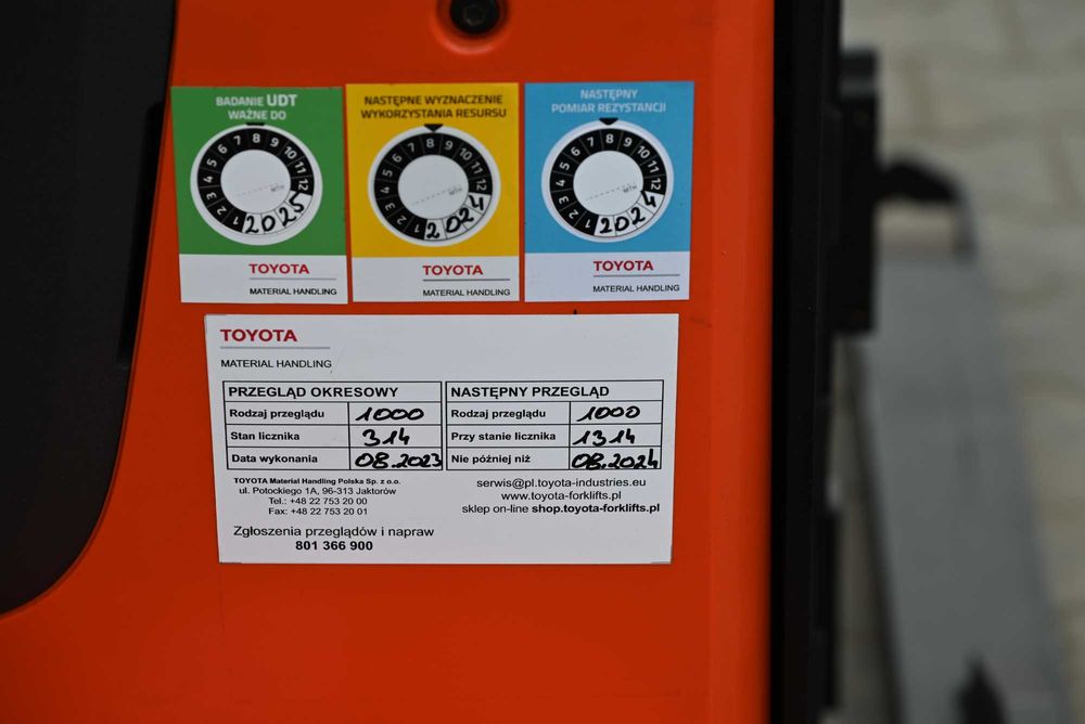 Paleciak eklektyczny BT SWE 120S 135cm 2016 rok widły 120cm FHP 310