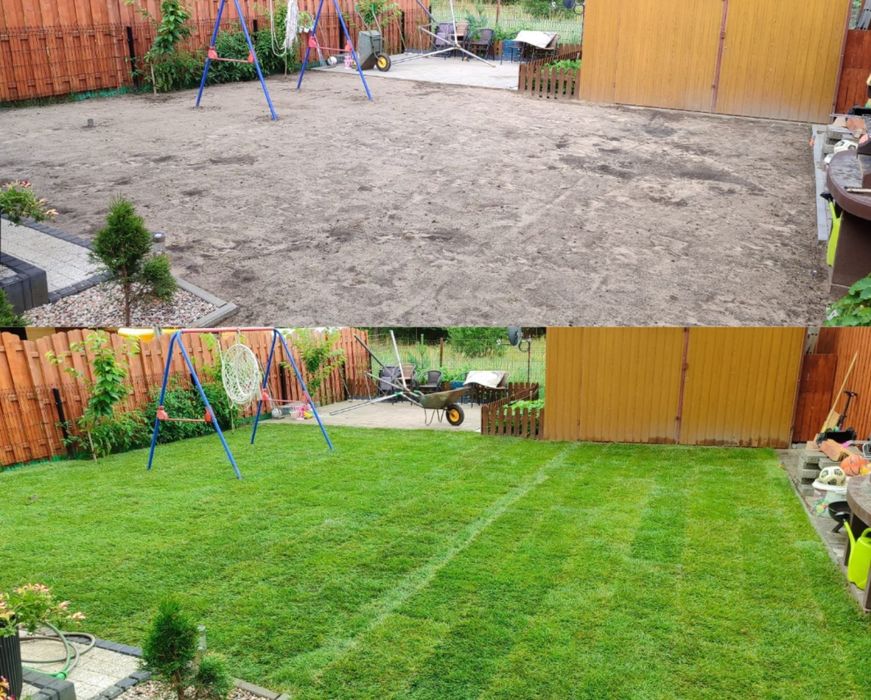 Trawa w rolce 'PREMIUM' 40m² | TRANSPORT pod dom