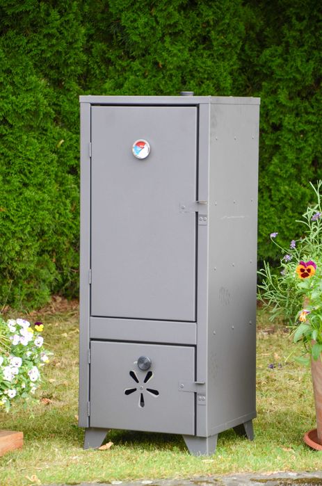 Wędzarnia ogrodowa Wędzarka stalowa metalowa wędzok GRILL opalana drew