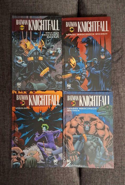 Batman Knightfall tomy 1-4
