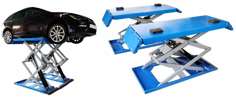 Podnośnik nożycowy podprogowy BESTLIFT N30WP naposadzkowy wysoki 3 T