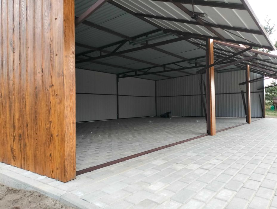 Garaż blaszany garaż blaszak garaże blaszane 8x6  5x7 7x5 łódz