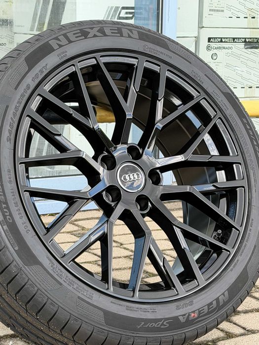 Nowe koła 18 cali Audi A3 S3 całe czarne połysk