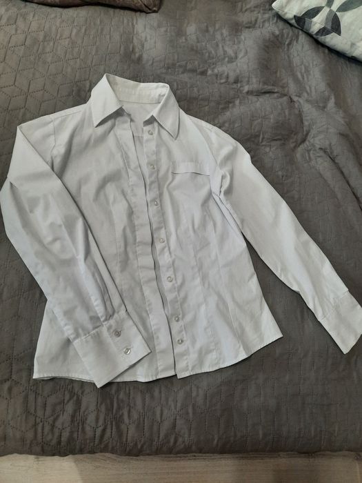 Koszulka bluzka dziewczęca dla dziewczynki rozmiar 152-158 . Biała