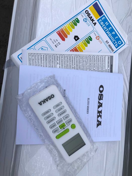 Кондиционер настенный мощный Osaka ST-30HH б/у до 90 м2 монтаж