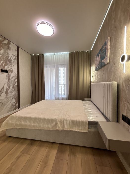 Терраса 1-комнатная квартира с ремонтом ЖК 61 Жемчужина/Краснова/Море