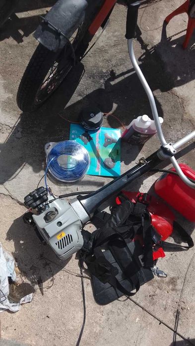 Roçadora completa com kit