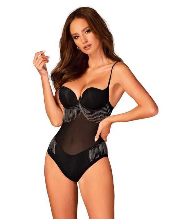 Nowe! Kuszące body Obsessive Milladis, XL/2XL, za pół ceny