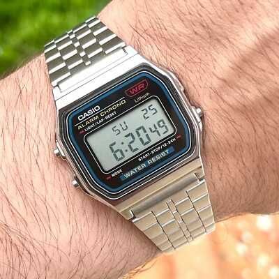 Годинник Casio A159W-N1 Оригінал / Ретро годинник Касіо Японія