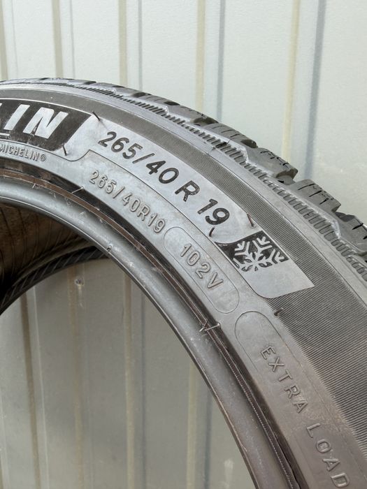 Шини Резина Зима Демо 265/40 R19 102V Michelin Pilot Alpin 5