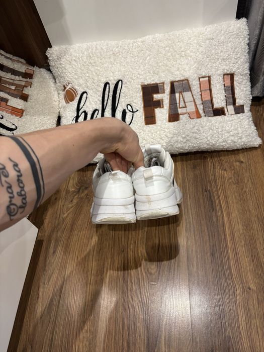 Biale buty sportowe Fila, damskie, 38