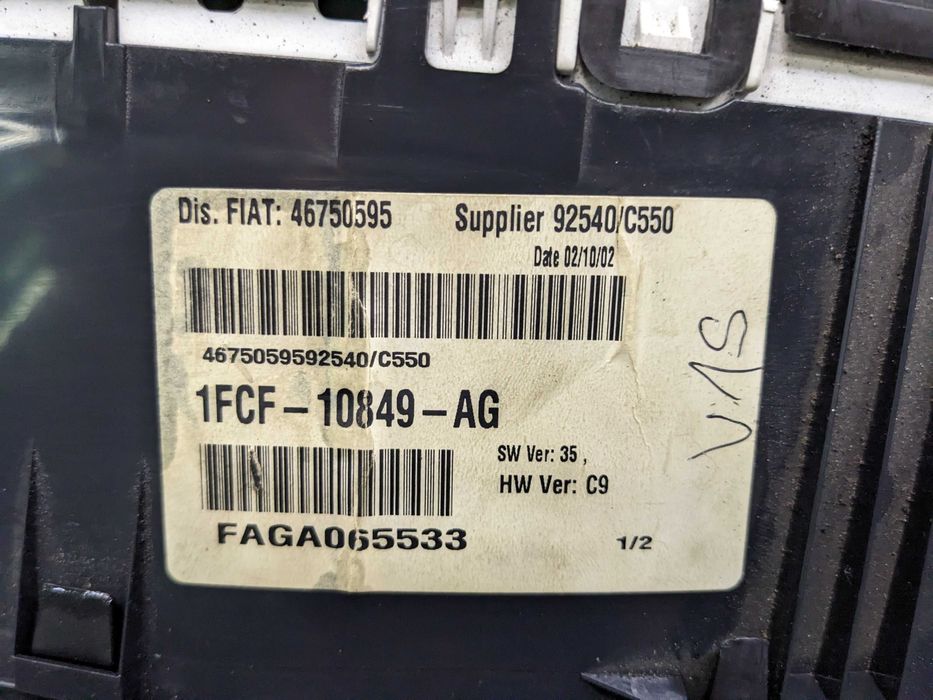 Fiat Stilo 1.8 Licznik Zegary Obrotomierz Prędkościomierz