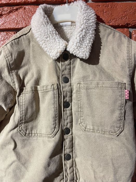 Куртка джинсова (підкладка із овчини) Демосизонна куртка.