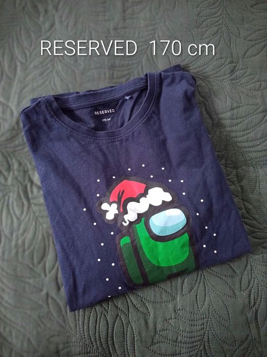 Reserved T-shirt koszulka AmongUs 170 cm