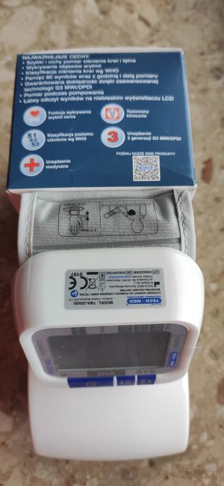 Ciśnieniomierz nadgarstkowy Tech-Med 200(B)