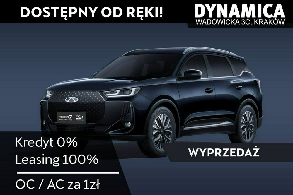 Chery Tiggo 7 Comfort - 147KM - 1.6T GDI - Rocznik 2025