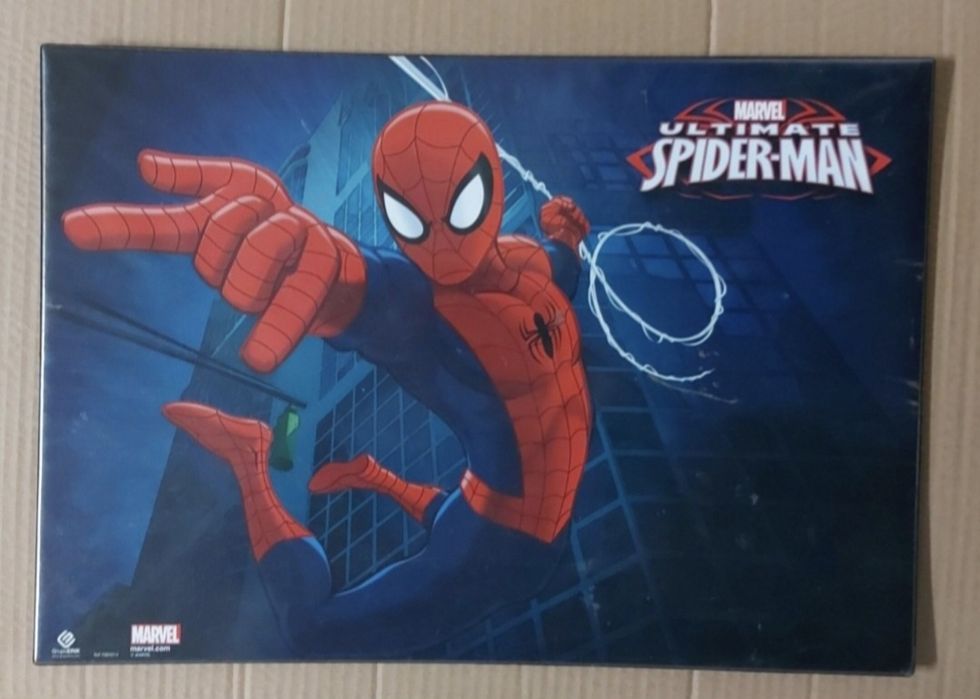 Spider-Man para mesa de escritório e tapete ginástica...