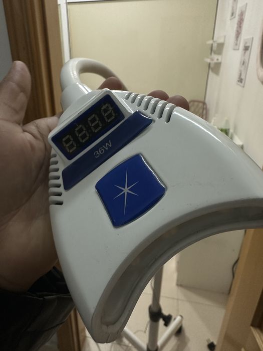 Maquina de branqueamento dentario