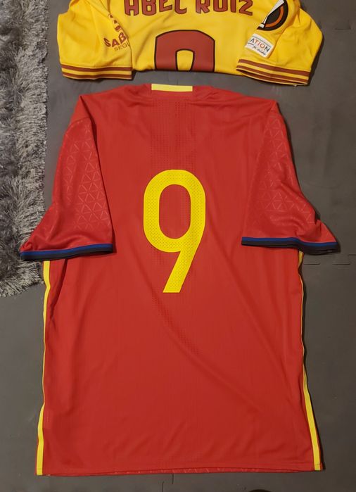 Camisola de jogo usada pelo Abel Ruiz, Seleção Espanhola
