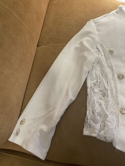 Zakiet bialy rozmiar okolo L