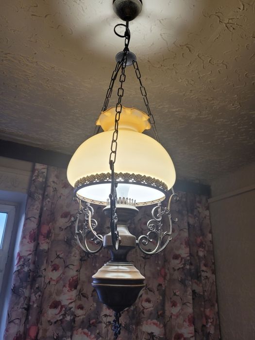 Żyrandol antyk lampa wisząca