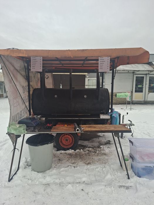 Продам гриль бочку (смокер)