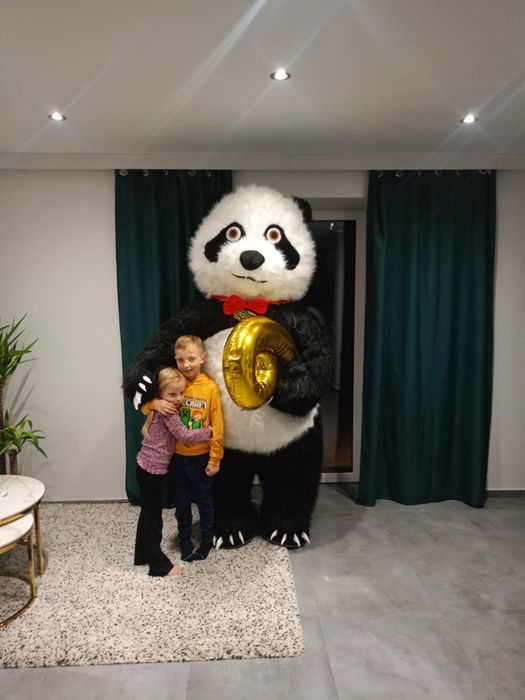 *Biały Miś*Dmuchańce*