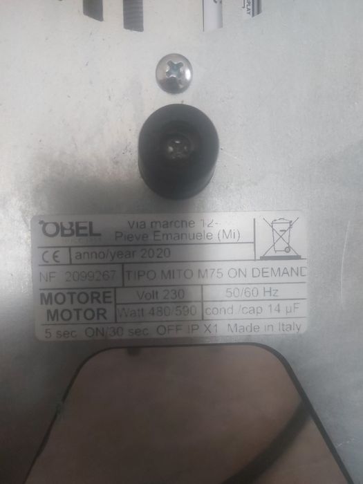 Професійна кавомолка OBEL MITO M75