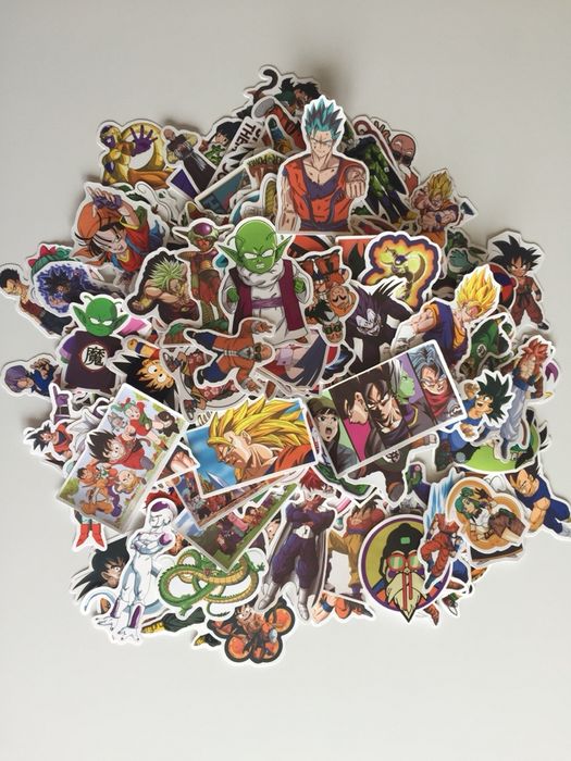 Autocolantes Dragon Ball Z, GT e Super