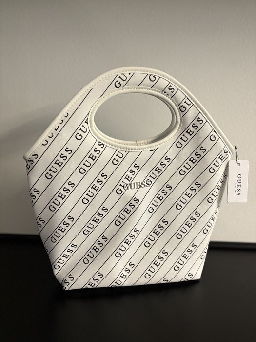 GUESS torba, torebka, biała, nowa