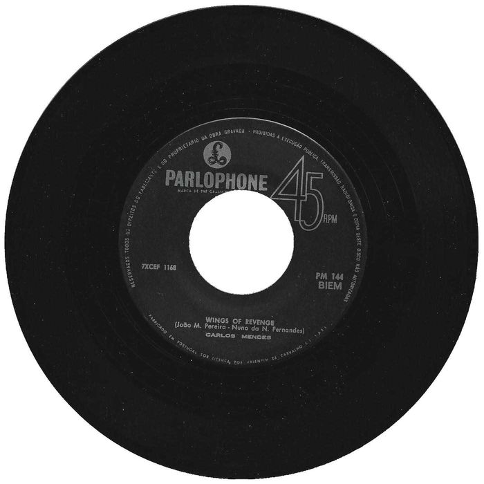 Carlos Mendes - - - - - Penina - - - - - Single