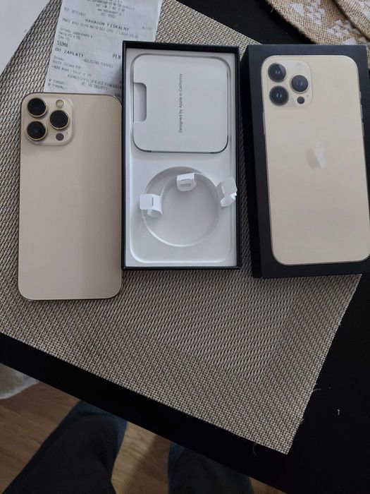 Iphone 13 Pro Max złoty wygląda jak nowy