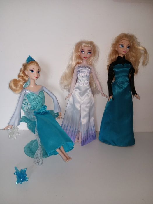 Frozen Reino do Gelo, 3 bonecas Elsa 30€