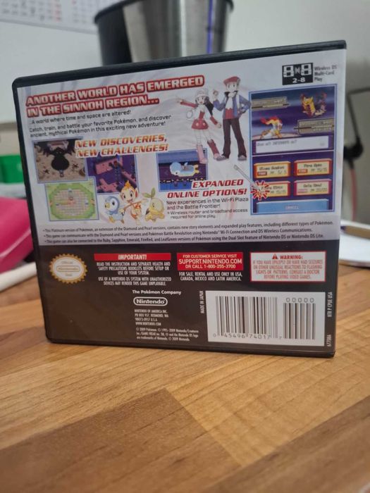 Jogo Nintendo Pokemon Platinum