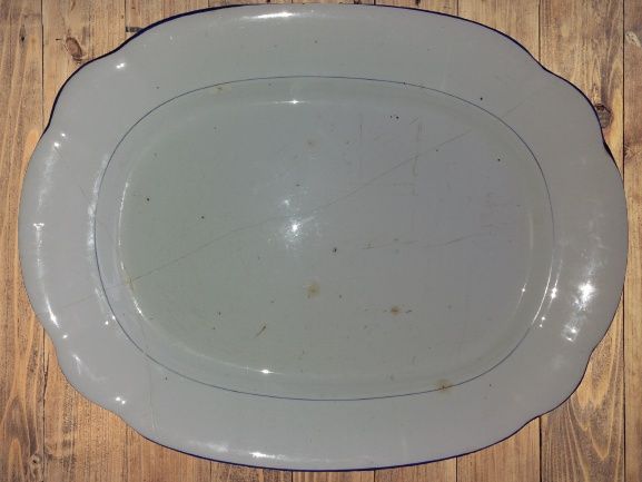 Блюдо старинное Кузнецов