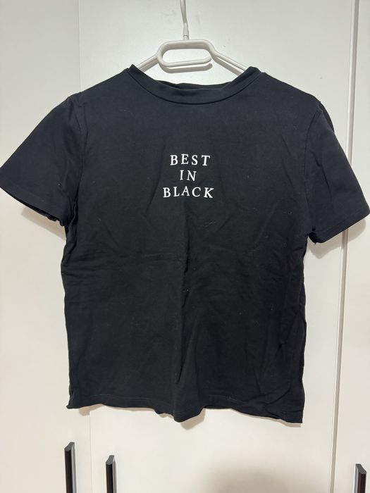 Czarny T-shirt M