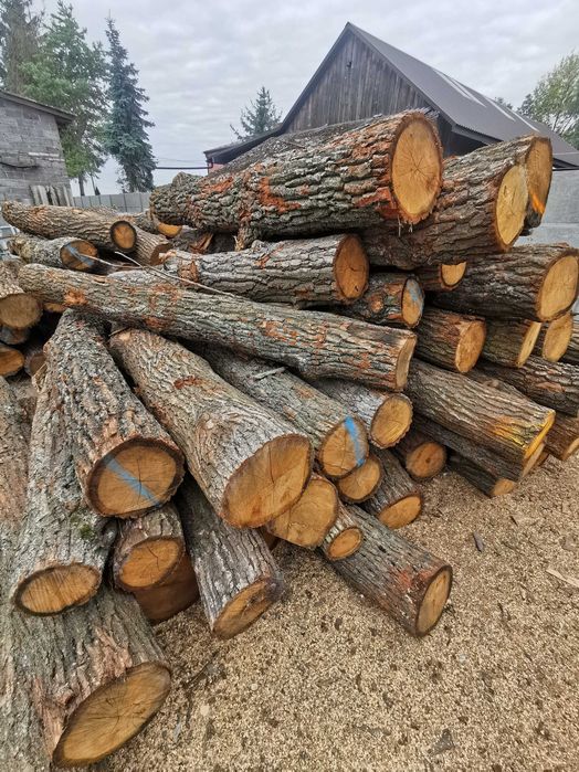 Drewno Opałowe Kominkowe Buk Grab Sezonowany Transport