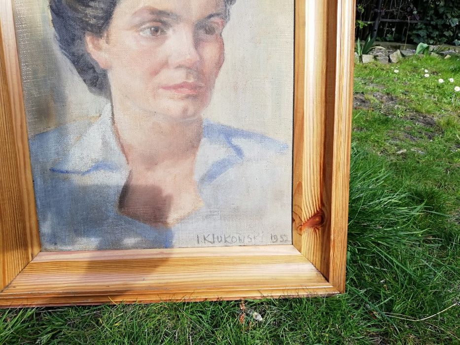 Obraz portret Ignacy Klukowski 1952 rok