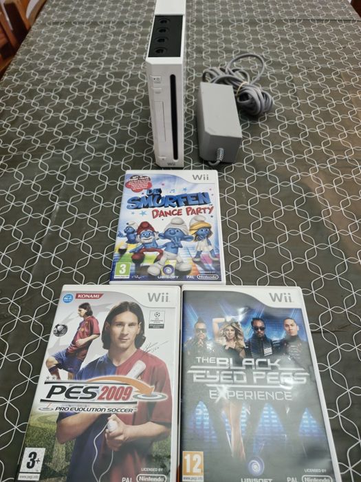 Nintendo Wii + Jogos (Ler Descrição)