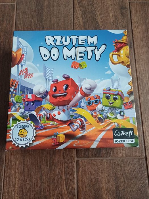 Gra w kości rodzinna Rzutem do mety Trefl Joker Line kompletna