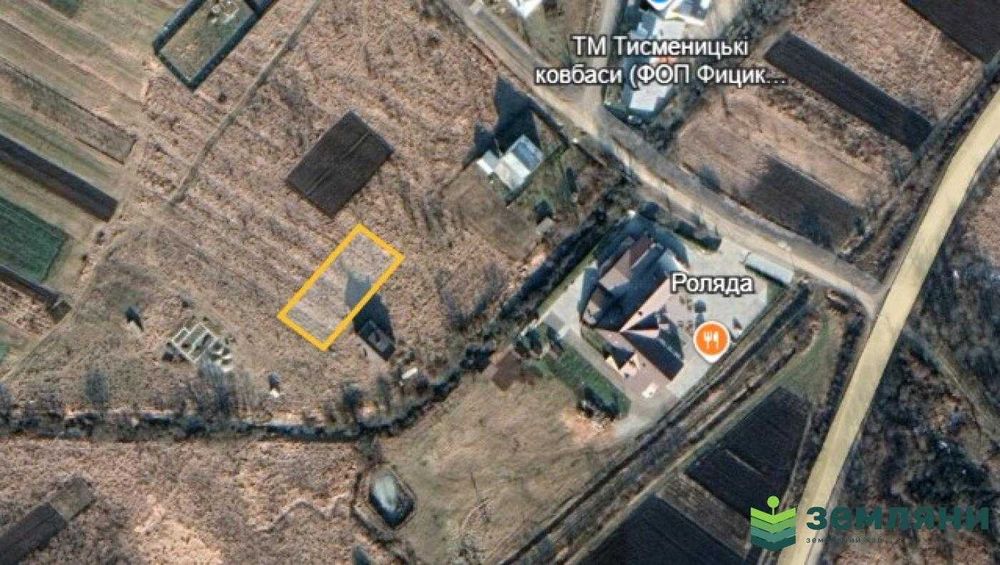 Продаж землі 10 соток під забудову, м.Тисмениця вул. М.Погідної (5)