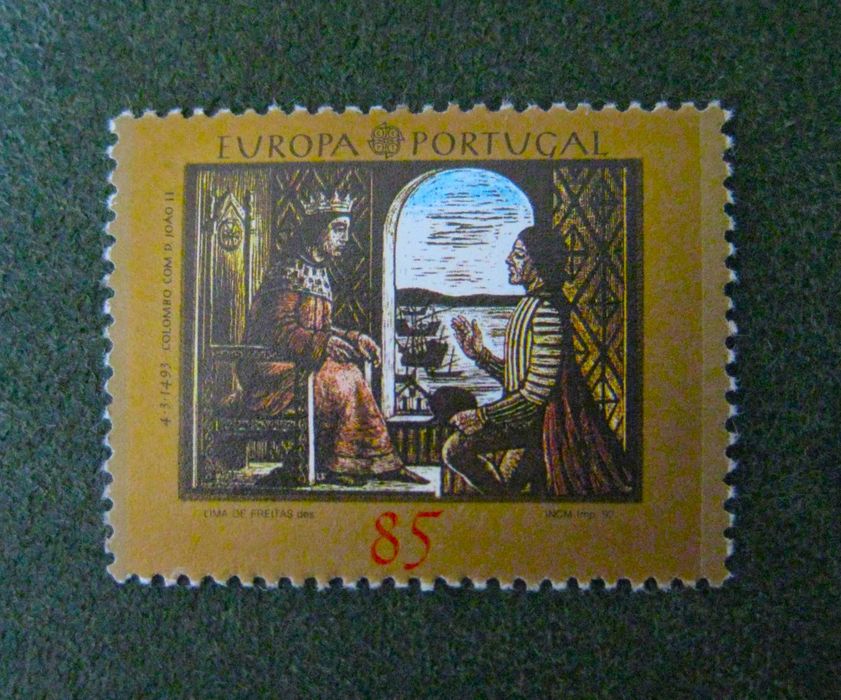 1992 Selos – Europa CEPT Portugal - Descoberta da América Colombo